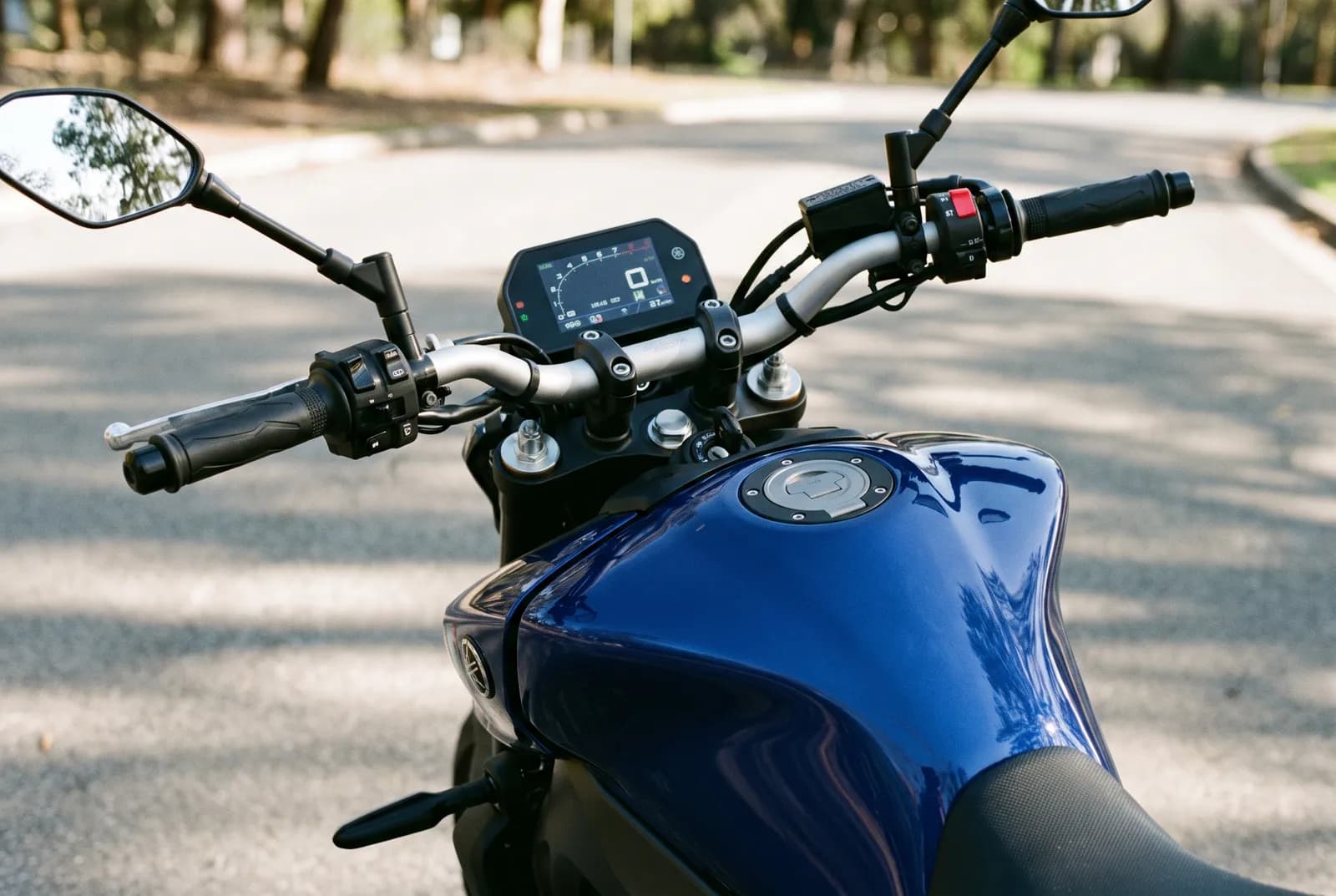 Interieur van een Yamaha